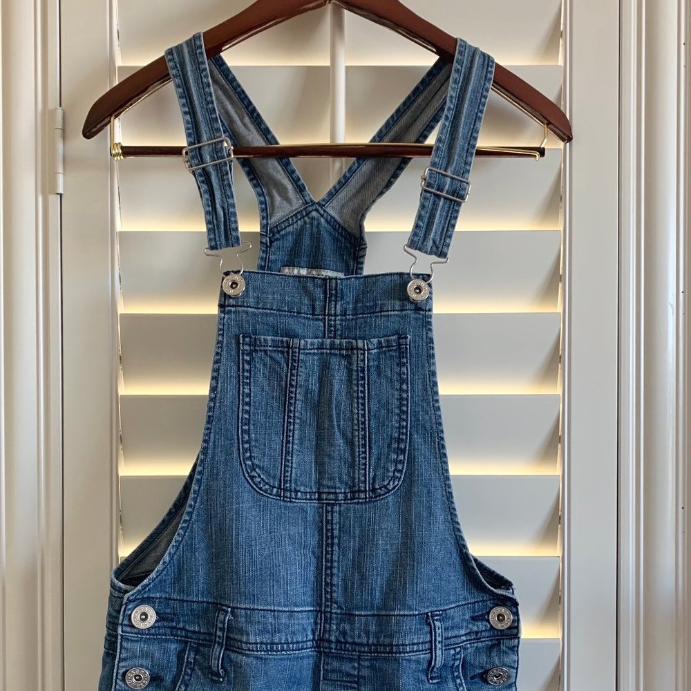 Guess Denim Overall Shorts/ Shortalls